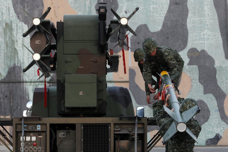 台灣,國軍,天劍一型飛彈操作演習(AP) 台灣,國軍,天劍一型飛彈操作演習(AP)