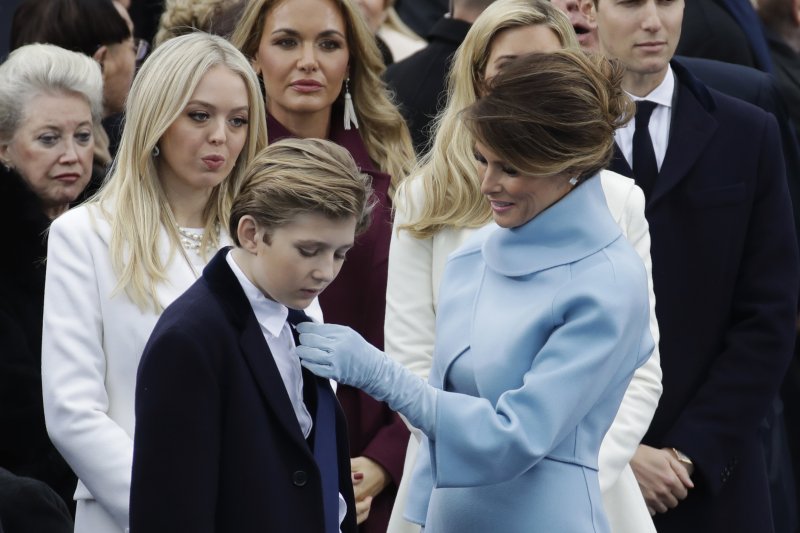 美國新總統川普的小兒子巴倫(AP) 美國新總統川普的小兒子巴倫(AP)