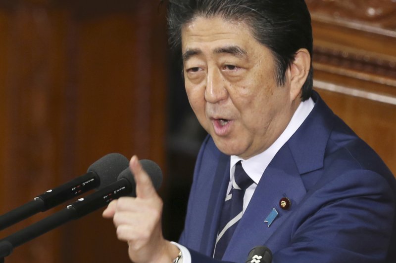 日本首相安倍晉三。(美聯社) 日本首相安倍晉三。(美聯社)