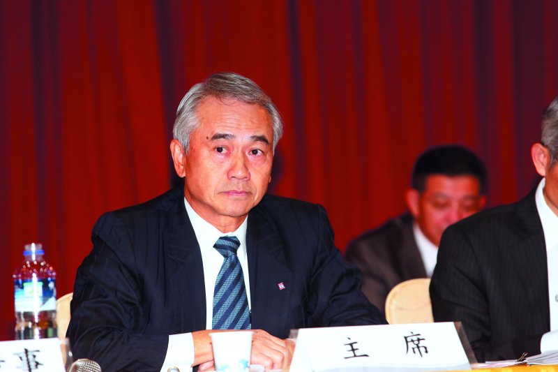 謝志堅轉戰陽明海運,業界笑稱讓政府賺到。(郭晉瑋攝) 謝志堅轉戰陽明海運,業界笑稱讓政府賺到。(郭晉瑋攝)