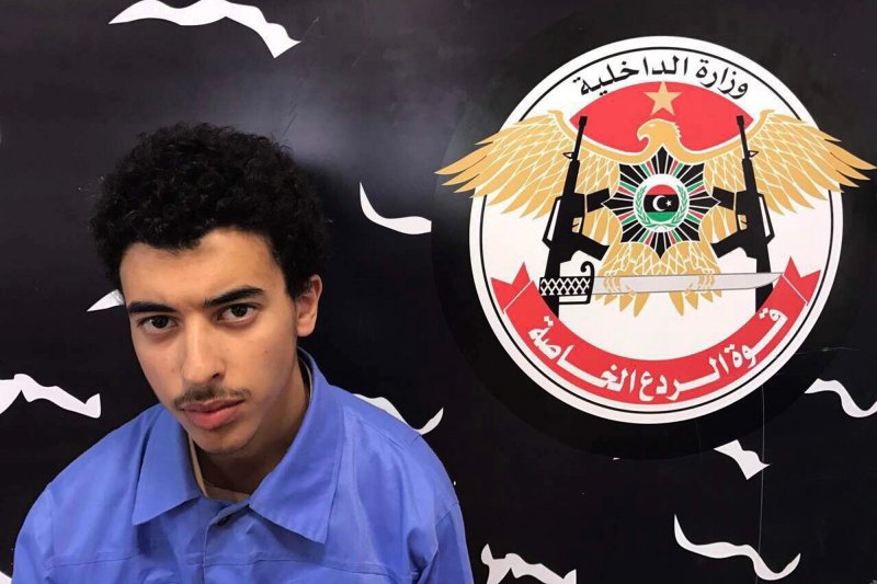 2017年5月英國曼徹斯特爆炸案兇嫌薩爾曼.阿貝迪(Salman Abedi)的兄弟哈辛.拉瑪丹.阿貝迪(Hashim Ramadan Abedi)(AP) 2017年5月英國曼徹斯特爆炸案兇嫌薩爾曼.阿貝迪(Salman Abedi)的兄弟哈辛.拉瑪丹.阿貝迪(Hashim Ramadan Abedi)(AP)