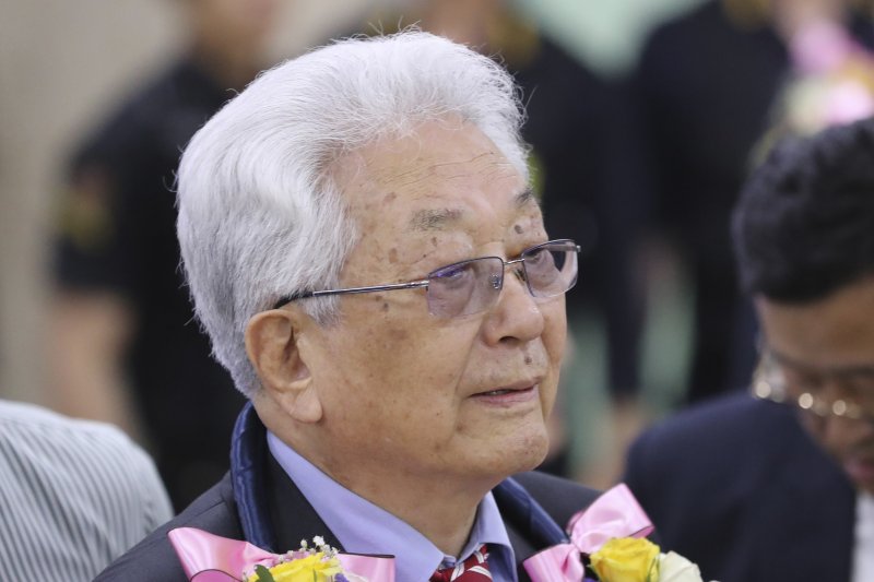北韓國際奧林匹克委員會委員張雄。(美聯社) 北韓國際奧林匹克委員會委員張雄。(美聯社)