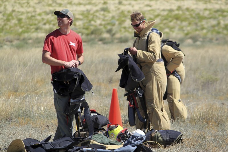 美國空降消防員（smokejumper）。（AP）