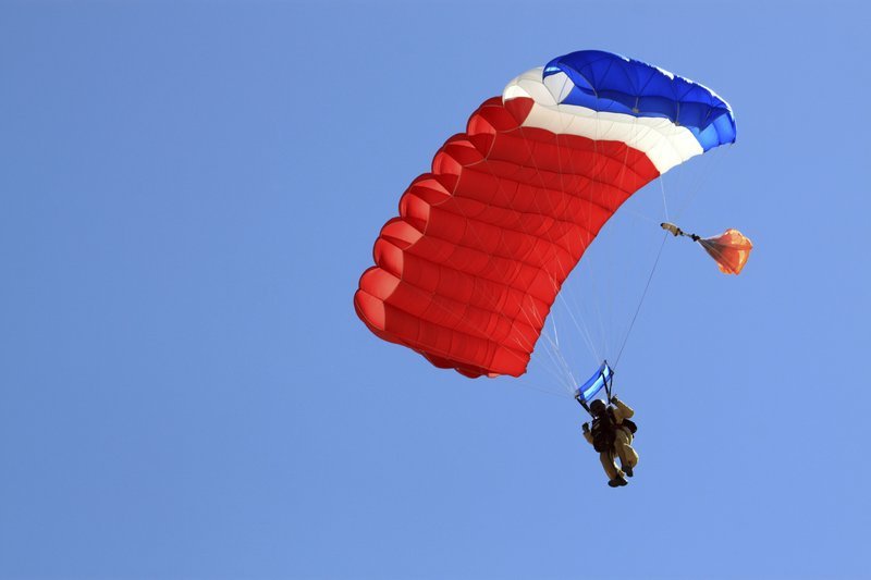 美國空降消防員（smokejumper）。（AP）