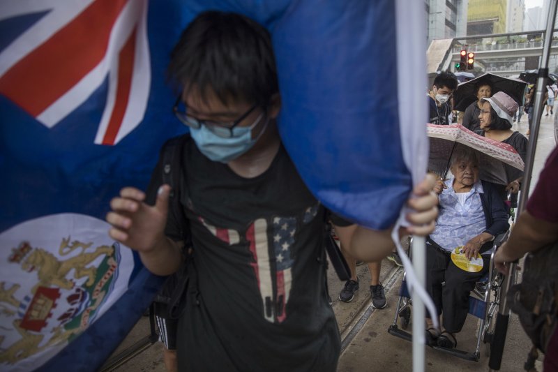 香港回歸中國20年，英國治理時期奠定的核心價值慢慢被中國侵蝕瓦解（AP）