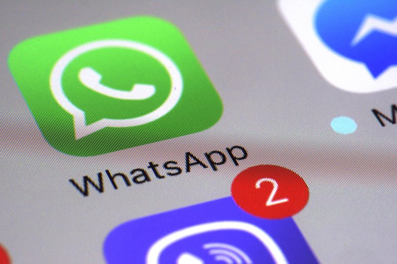 手機通訊軟體WhatsApp在中國遭到封鎖。(美聯社) 手機通訊軟體WhatsApp在中國遭到封鎖。(美聯社)