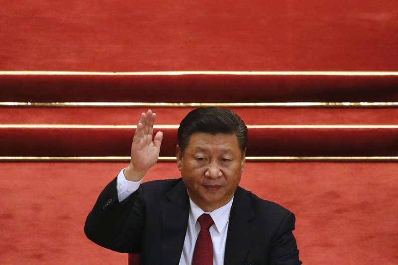 中共十九大,2017年10月24日閉幕,習近平(AP) 中共十九大,2017年10月24日閉幕,習近平(AP)