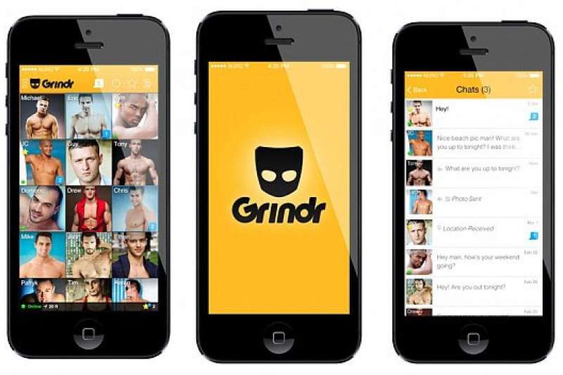 在海外最具市場的男同志交友軟體 Grindr，有著超高的用戶數跟用戶黏著率。（圖／維京人酒吧提供）