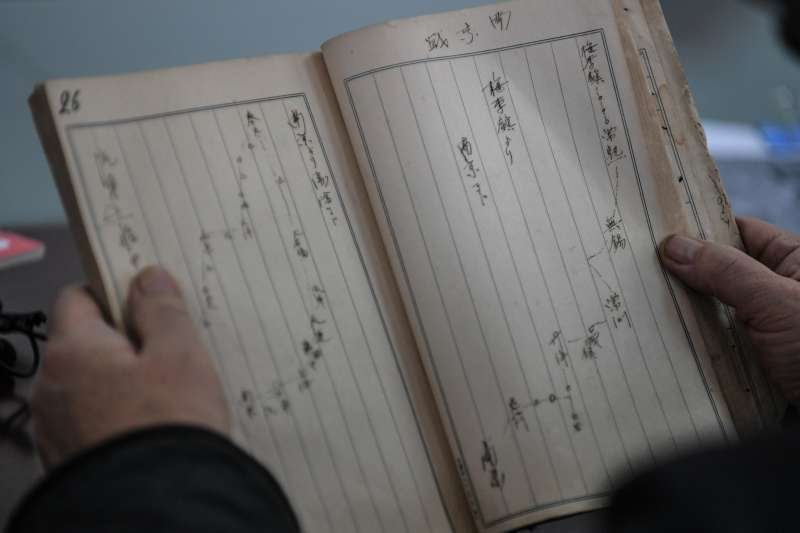 日軍侵華暴行又添新罪證,披露南京大屠殺更多細節。這是森岡周治日記中記錄的作戰路線圖(新華社) 日軍侵華暴行又添新罪證,披露南京大屠殺更多細節。這是森岡周治日記中記錄的作戰路線圖(新華社)