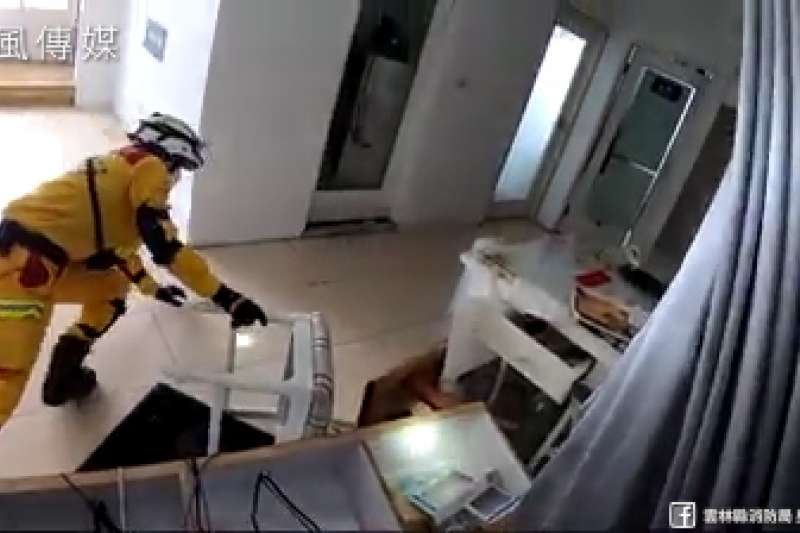 雲翠搜救影片曝光!地震房屋傾斜造成「恐怖空間錯覺」增救援風險!
