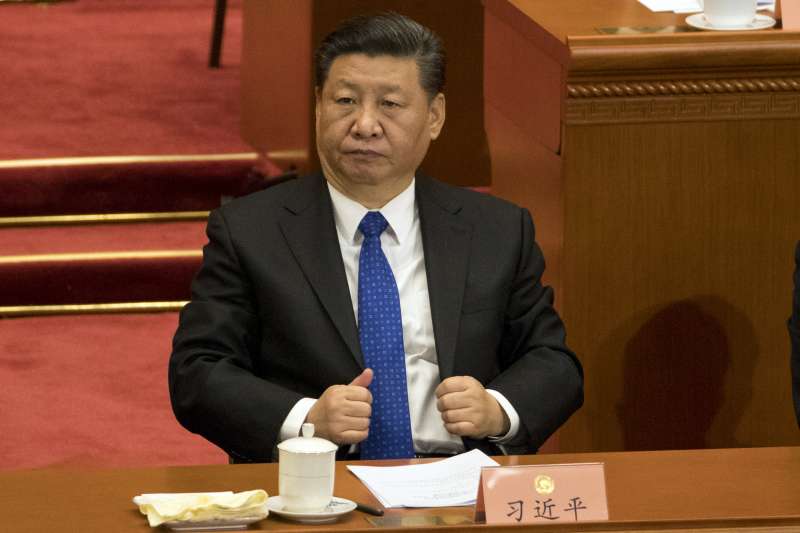 2018年中國全國兩會,全國政協十三屆一次會議3月3日率先登場,習近平(AP) 2018年中國全國兩會,全國政協十三屆一次會議3月3日率先登場,習近平(AP)