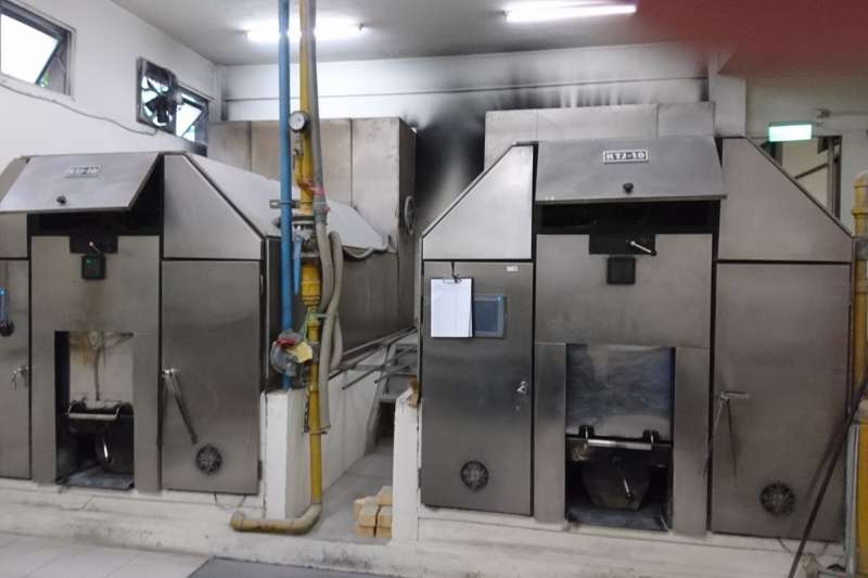 防治空品,台中市火化場火化爐均配置空氣汙染防制設備,每一排放管道已依規定設置相應的檢測平台。(圖/台中市政府提供) 防治空品,台中市火化場火化爐均配置空氣汙染防制設備,每一排放管道已依規定設置相應的檢測平台。(圖/台中市政府提供)