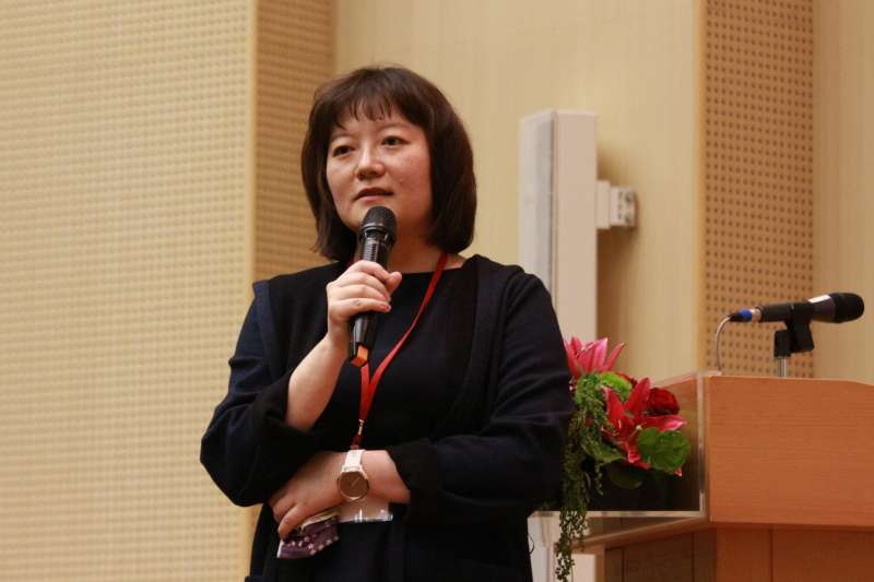 20180330-鄭南榕基金會與台北市政府民政局合辦「鄭南榕&言論自由 學術研討會」,鄭竹梅女士發言發言。(陳韡誌攝) 20180330-鄭南榕基金會與台北市政府民政局合辦「鄭南榕&言論自由 學術研討會」,鄭竹梅女士發言發言。(陳韡誌攝)