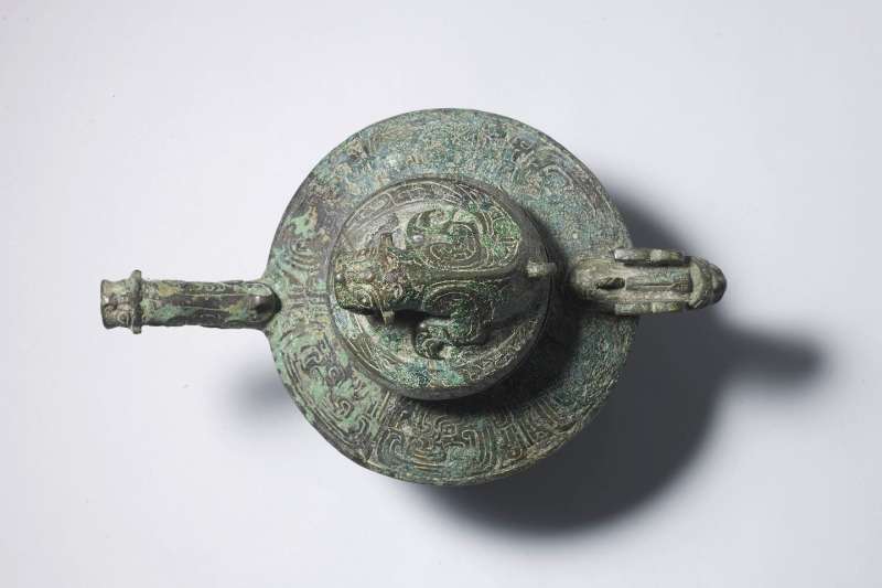 疑似圓明園流失文物—西周青銅器「虎鎣」。(CANTERBURY AUCTION GALLERIES) 疑似圓明園流失文物—西周青銅器「虎鎣」。(CANTERBURY AUCTION GALLERIES)