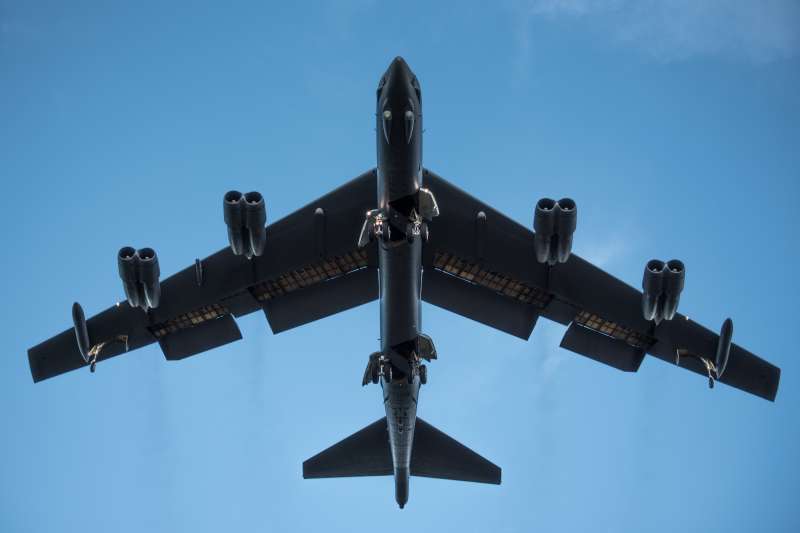 美國空軍B-52「同溫層堡壘」（B-52 Stratofortress）戰略轟炸機（US Pacific Air Forces）