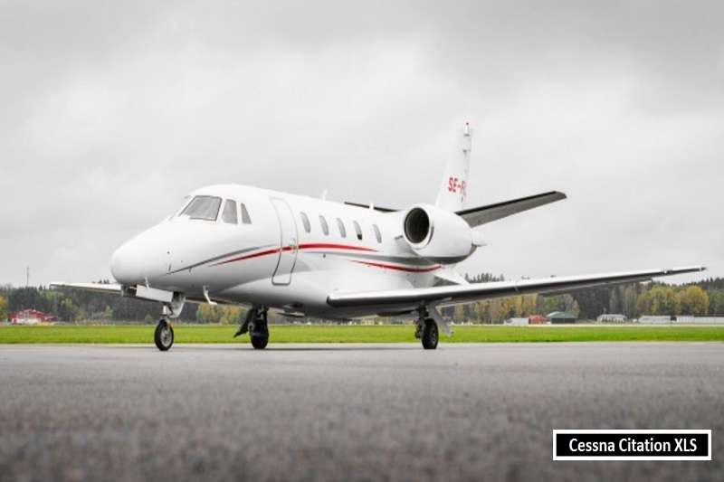 貝爾的私人飛機,Cessna Citation XLS。 (截取至TOTAL SPORTEK網站) 貝爾的私人飛機,Cessna Citation XLS。 (截取至TOTAL SPORTEK網站)