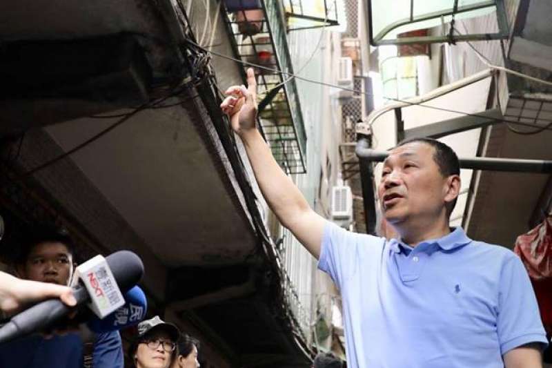 國民黨新北市長參選人侯友宜陷文化大學宿舍爭議。(翻攝侯友宜臉書)