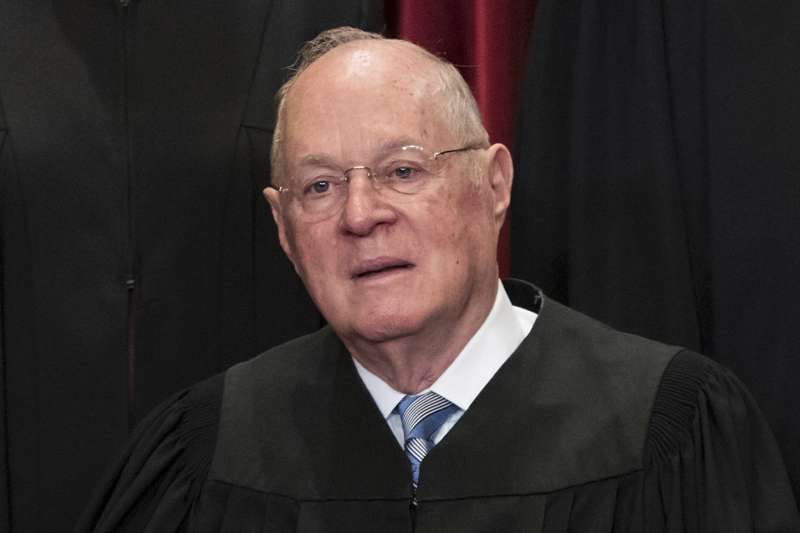 美國聯邦最高法院大法官甘迺迪（Anthony Kennedy）（AP）