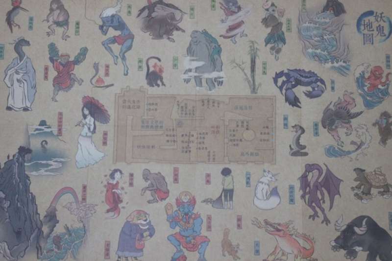包含燈猴、地牛、風婆、水鬼、虎姑婆等妖怪,現正於臺南文學館「妖怪奇譚」特展中。(圖/劉彥甫攝影|想想論壇提供) 包含燈猴、地牛、風婆、水鬼、虎姑婆等妖怪,現正於臺南文學館「妖怪奇譚」特展中。(圖/劉彥甫攝影|想想論壇提供)