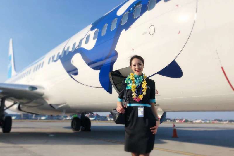 帛琉太平洋航空停業在即,機組人員面臨失業命運。(邱宏照提供) 帛琉太平洋航空停業在即,機組人員面臨失業命運。(邱宏照提供)