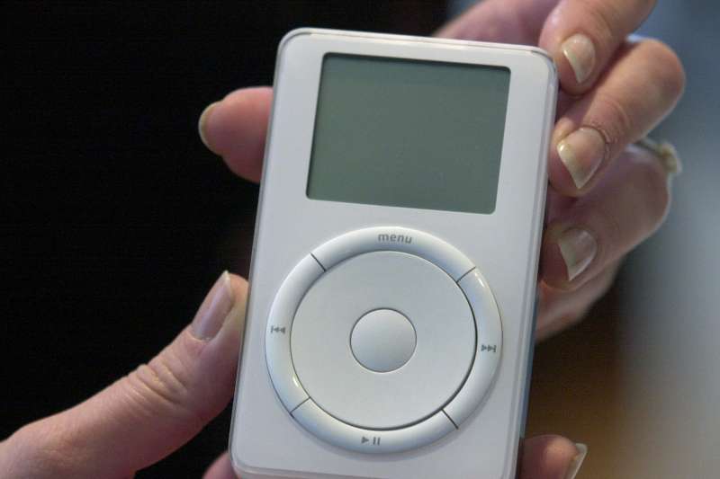 蘋果,2001年10月23日,第一代iPod(AP) 蘋果,2001年10月23日,第一代iPod(AP)