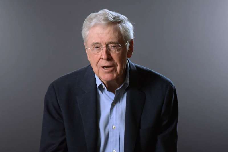 查爾斯.科克(Charles Koch)(YouTube) 查爾斯.科克(Charles Koch)(YouTube)