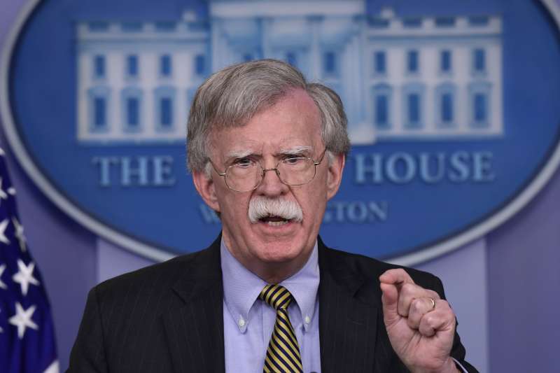 白宮國家安全顧問波頓（John Bolton）：中國佔盡國際秩序便宜，現在是制止中國的時候！（AP）