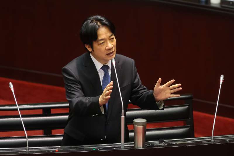 20181016-行政院長賴清德16日於立院備詢。(顏麟宇攝) 20181016-行政院長賴清德16日於立院備詢。(顏麟宇攝)