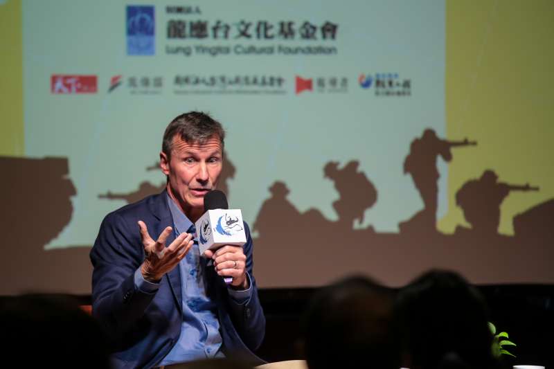 20181020-華盛頓郵報前北京分社社長 John Pomfret 20日出席思沙龍「1949中國內戰的七十年後」專題講座。(顏麟宇攝) 20181020-華盛頓郵報前北京分社社長 John Pomfret 20日出席思沙龍「1949中國內戰的七十年後」專題講座。(顏麟宇攝)
