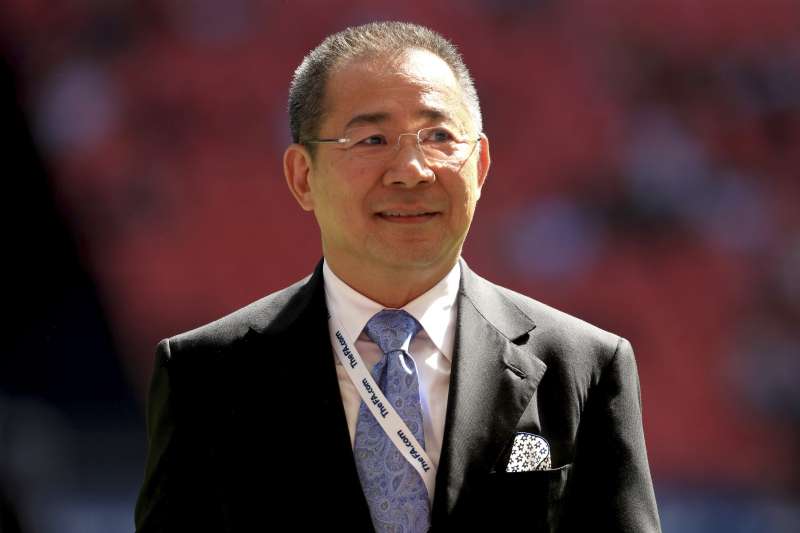 英超「萊斯特城」泰國籍華裔老闆維猜(Vichai Srivaddhanaprabha)(AP) 英超「萊斯特城」泰國籍華裔老闆維猜(Vichai Srivaddhanaprabha)(AP)