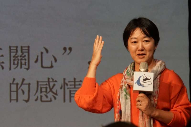 阿古智子。(李忠謙攝) 阿古智子。(李忠謙攝)