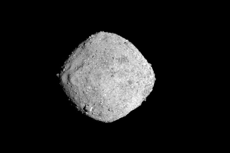 可能撞擊地球的近地小行星「貝努」。(取自NASA) 可能撞擊地球的近地小行星「貝努」。(取自NASA)