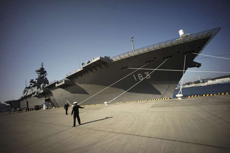 日本「出雲號」(JS Izumo)直昇機護衛艦(AP) 日本「出雲號」(JS Izumo)直昇機護衛艦(AP)