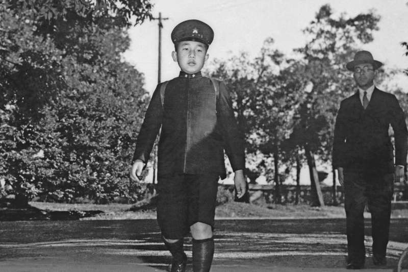 日本天皇明仁,攝於1945年。(AP) 日本天皇明仁,攝於1945年。(AP)
