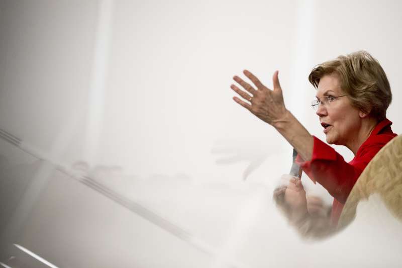 美國民主黨麻州聯邦參議員華倫（Elizabeth Warren）（AP）