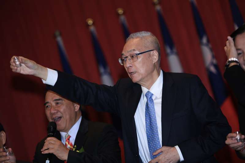 20190113-國民黨主席吳敦義出席「中華民國青溪總會 會員代表大會」。(簡必丞攝) 20190113-國民黨主席吳敦義出席「中華民國青溪總會 會員代表大會」。(簡必丞攝)