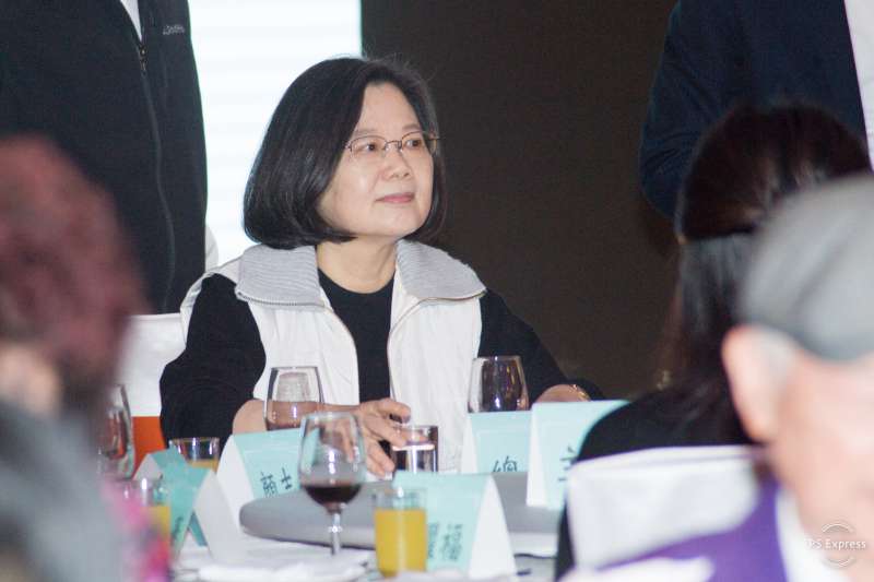 20190113-小英志工團尾牙餐會,總統蔡英文出席。(甘岱民攝) 20190113-小英志工團尾牙餐會,總統蔡英文出席。(甘岱民攝)
