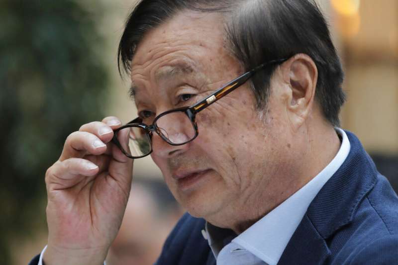 任正非。(美聯社) 任正非。(美聯社)