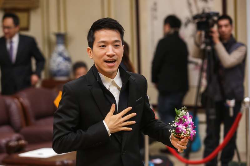20190201-民進黨新科立委何志偉1日出席宣誓就職典禮。(顏麟宇攝) 20190201-民進黨新科立委何志偉1日出席宣誓就職典禮。(顏麟宇攝)