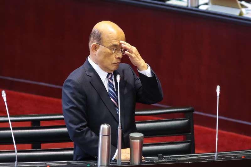 20190219-行政院長蘇貞昌19日於立院備詢。(顏麟宇攝) 20190219-行政院長蘇貞昌19日於立院備詢。(顏麟宇攝)