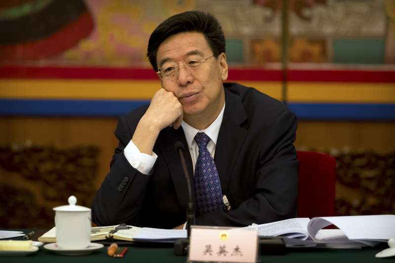 20193月中國兩會,西藏自治黨委書記吳英傑(AP) 20193月中國兩會,西藏自治黨委書記吳英傑(AP)