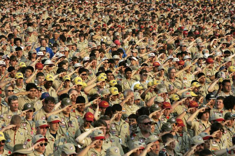 美國童軍傳性侵醜聞,組織內部紀錄加害人與被害人資料,卻包庇性侵犯。(美聯社) 美國童軍傳性侵醜聞,組織內部紀錄加害人與被害人資料,卻包庇性侵犯。(美聯社)