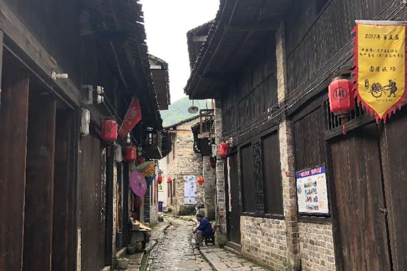 羊樓洞明清古街。(新華社) 羊樓洞明清古街。(新華社)