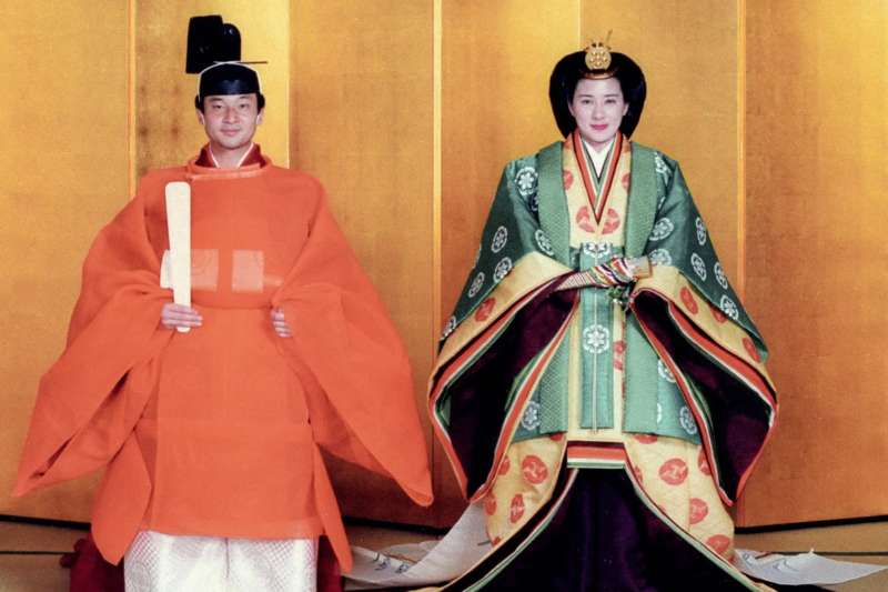 德仁親王與雅子妃在1993年成婚。(美聯社) 德仁親王與雅子妃在1993年成婚。(美聯社)