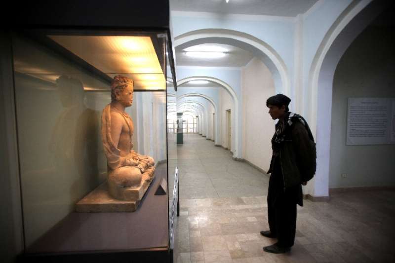 阿富汗國家博物館。(新華社) 阿富汗國家博物館。(新華社)