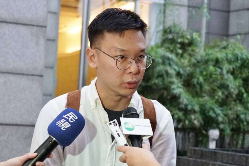 20190610-學運領袖林飛帆出席聲援香港活動。(盧逸峰攝) 20190610-學運領袖林飛帆出席聲援香港活動。(盧逸峰攝)