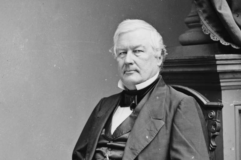 美國第13位總統菲爾莫爾（Millard Fillmore）（Wikipedia / Public Domain）