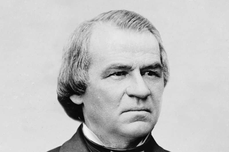 美國第17位總統強森（Andrew Johnson）（Wikipedia / Public Domain）