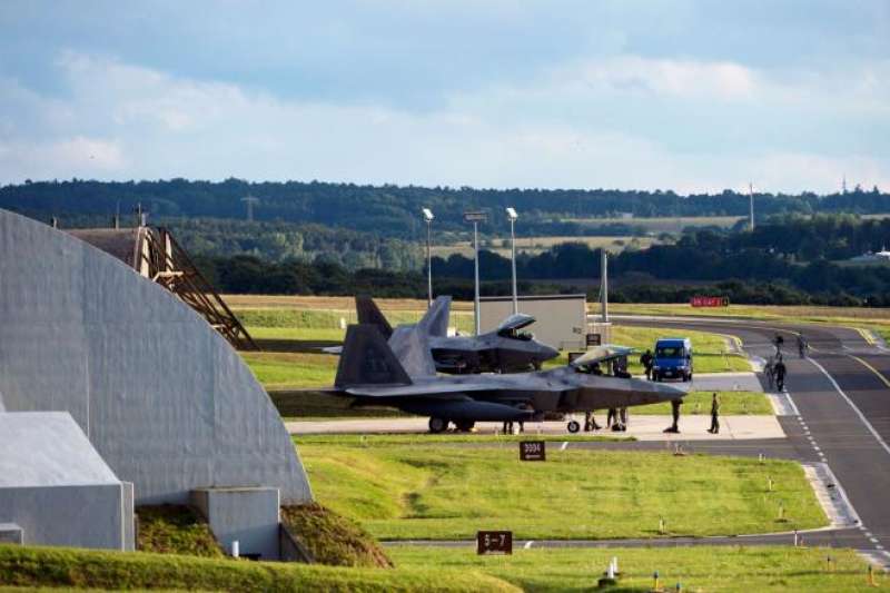 F-22。(洛克希德馬丁官網) F-22。(洛克希德馬丁官網)