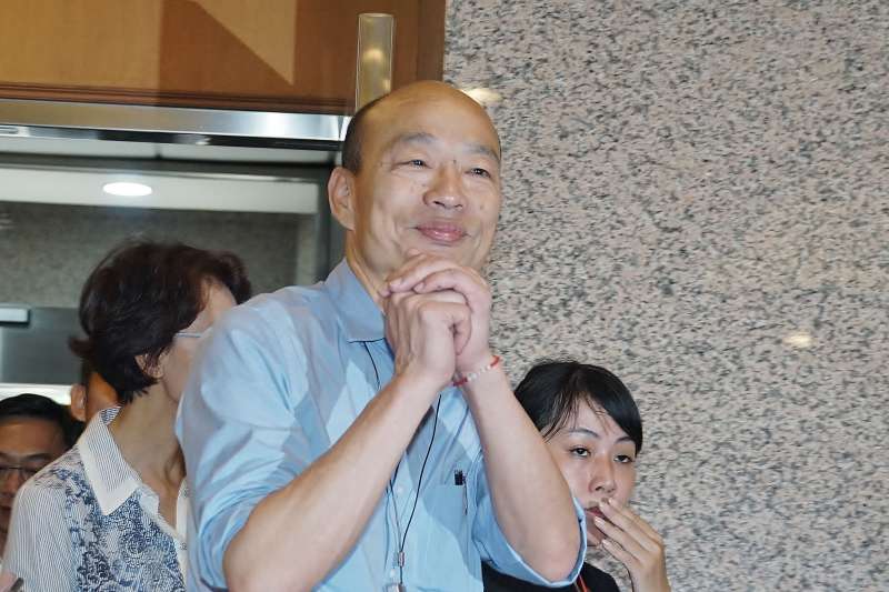 20190617-高雄市長韓國瑜前往立法院拜會。(盧逸峰攝) 20190617-高雄市長韓國瑜前往立法院拜會。(盧逸峰攝)